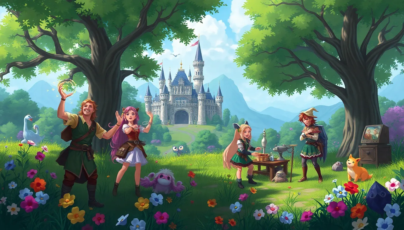 fantasy life games