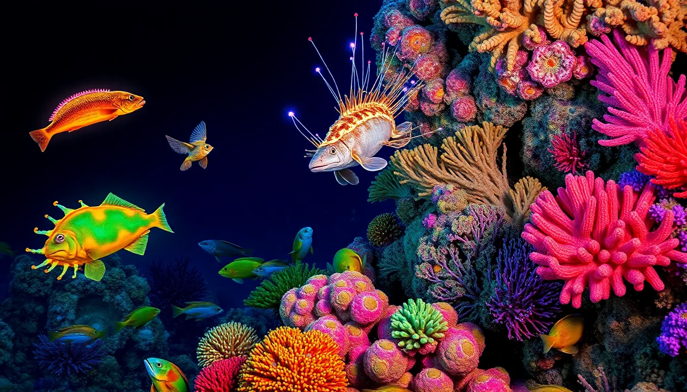 weird animals in the safukip sea